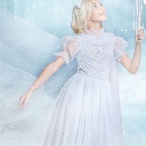 TTDM Snow Queen dress size 2-3 NWT